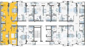 3-к квартира, вторичка, 93м2, 7/21 этаж