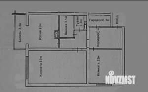 2-к квартира, вторичка, 59м2, 2/16 этаж