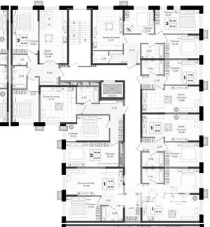 1-к квартира, вторичка, 38м2, 3/9 этаж