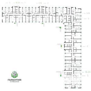 2-к квартира, вторичка, 65м2, 16/24 этаж