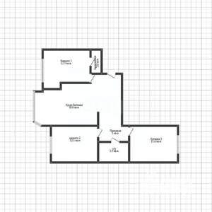 3-к квартира, вторичка, 70м2, 9/18 этаж