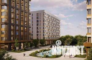 3-к квартира, строящийся дом, 72м2, 8/9 этаж