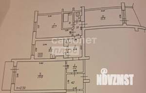 3-к квартира, вторичка, 71м2, 6/9 этаж