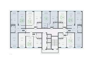 2-к квартира, вторичка, 68м2, 19/24 этаж