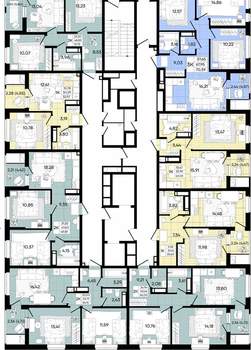 2-к квартира, вторичка, 56м2, 17/18 этаж