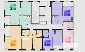 1-к квартира, вторичка, 35м2, 10/18 этаж