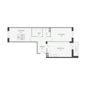 2-к квартира, вторичка, 59м2, 15/17 этаж