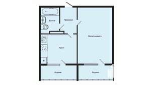 1-к квартира, вторичка, 37м2, 11/16 этаж