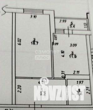 1-к квартира, вторичка, 48м2, 9/19 этаж