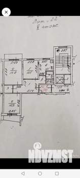 3-к квартира, вторичка, 72м2, 10/10 этаж