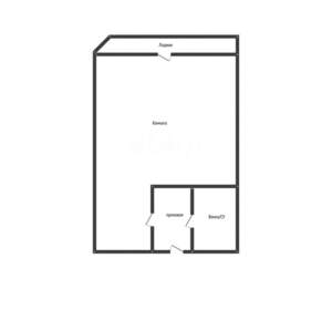 Студия квартира, вторичка, 25м2, 10/16 этаж