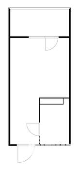 Студия квартира, вторичка, 20м2, 1/9 этаж