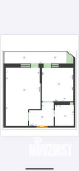 1-к квартира, вторичка, 36м2, 1/15 этаж