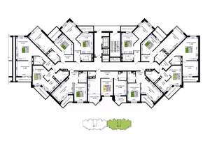 1-к квартира, вторичка, 46м2, 2/12 этаж