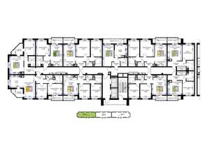 2-к квартира, вторичка, 64м2, 6/16 этаж