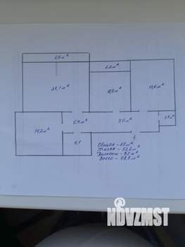 3-к квартира, вторичка, 88м2, 11/19 этаж