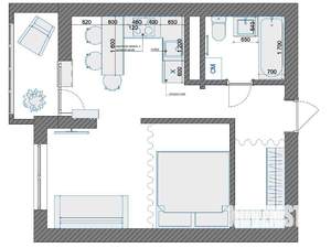 1-к квартира, вторичка, 34м2, 14/24 этаж