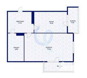 1-к квартира, вторичка, 36м2, 16/17 этаж