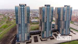 1-к квартира, строящийся дом, 46м2, 23/24 этаж