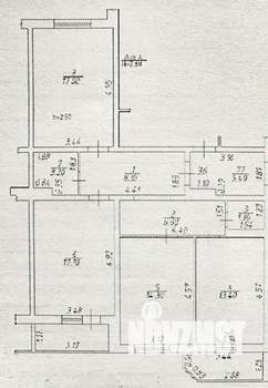 3-к квартира, вторичка, 82м2, 3/5 этаж
