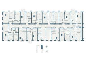 1-к квартира, строящийся дом, 45м2, 8/18 этаж