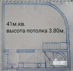 Студия квартира, вторичка, 43м2, 1/21 этаж