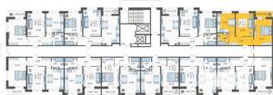 2-к квартира, вторичка, 50м2, 10/12 этаж