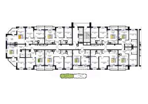 1-к квартира, вторичка, 44м2, 6/16 этаж
