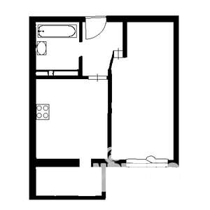 1-к квартира, вторичка, 34м2, 5/24 этаж