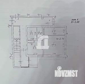 1-к квартира, вторичка, 29м2, 1/3 этаж