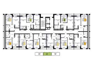 1-к квартира, вторичка, 35м2, 10/16 этаж
