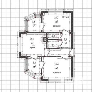 3-к квартира, вторичка, 66м2, 10/19 этаж