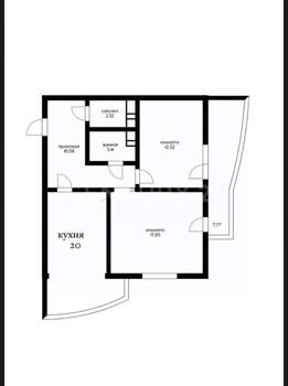 2-к квартира, вторичка, 60м2, 6/16 этаж