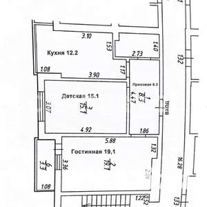 2-к квартира, вторичка, 56м2, 11/11 этаж