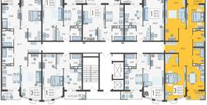 3-к квартира, вторичка, 93м2, 19/21 этаж