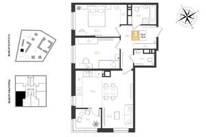 3-к квартира, вторичка, 75м2, 5/18 этаж