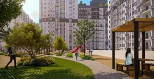 1-к квартира, вторичка, 38м2, 18/22 этаж