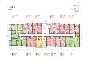 1-к квартира, вторичка, 34м2, 7/9 этаж