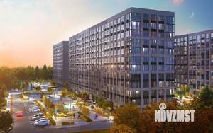 2-к квартира, строящийся дом, 66м2, 9/12 этаж