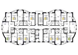 2-к квартира, вторичка, 66м2, 7/19 этаж