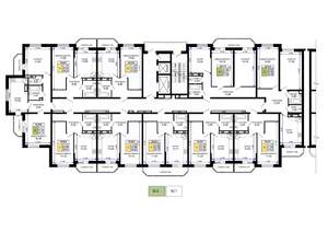 2-к квартира, вторичка, 67м2, 18/19 этаж