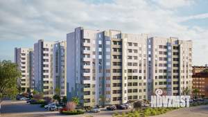 1-к квартира, вторичка, 43м2, 6/9 этаж