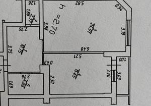 1-к квартира, вторичка, 58м2, 2/17 этаж