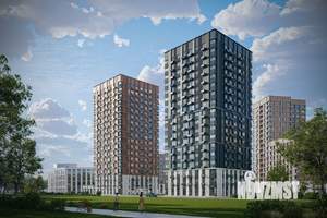 3-к квартира, строящийся дом, 75м2, 8/18 этаж