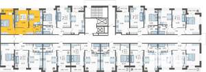 2-к квартира, вторичка, 50м2, 11/12 этаж