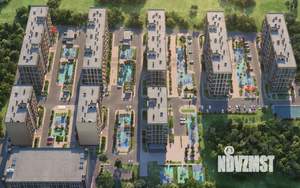 2-к квартира, строящийся дом, 65м2, 2/12 этаж