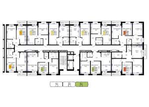 1-к квартира, вторичка, 39м2, 2/16 этаж