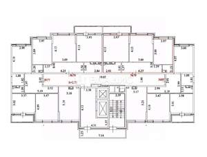 2-к квартира, вторичка, 58м2, 4/22 этаж