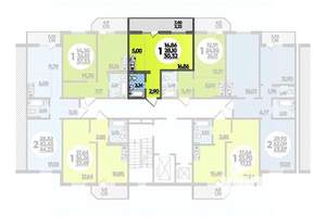 1-к квартира, вторичка, 30м2, 2/16 этаж