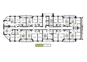 3-к квартира, вторичка, 71м2, 9/16 этаж